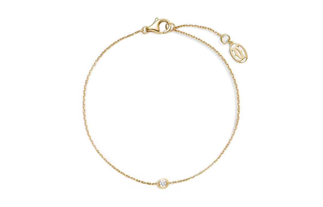 (Women) Cartier Diamants Légers Small Single Diamond Bracelet for Women. B6043300 圖 4