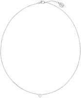 (Women) Cartier Diamants Légers XS 18K White Gold Single Diamond Necklace for Women. B7224515 (Women) Cartier Diamants Légers XS 18K White Gold Single Diamond Necklace for Women. B7224515