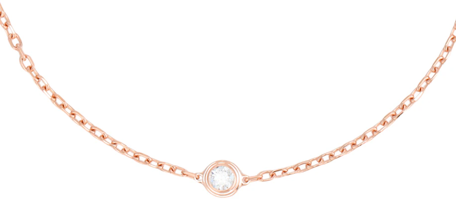 (W) Cartier Gelang Diamants Légers XS Emas Rose 18K dengan Berlian untuk Wanita. B6045717 Buy (W) Cartier Gelang Diamants Légers XS Emas Rose 18K dengan Berlian untuk Wanita. B6045717