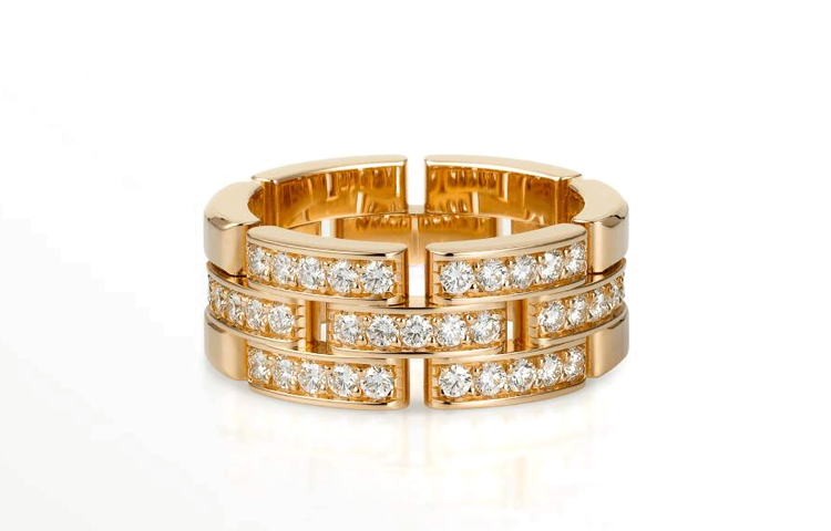 (Women) Cartier Diamond 18K Rose Gold  Ring - Rose Gold B4095300