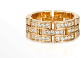 (Women) Cartier Diamond 18K Rose Gold Ring - Rose Gold B4095300 (Women) Cartier Diamond 18K Rose Gold Ring - Rose Gold B4095300