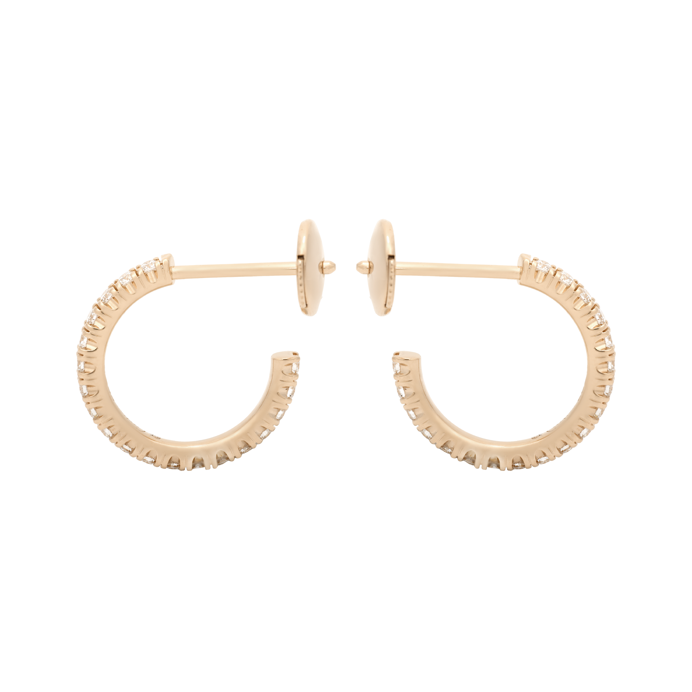 (Women) CARTIER Etincelle de Cartier 18K Rose Gold Hoop Earrings for Women - Rose Gold B8301244