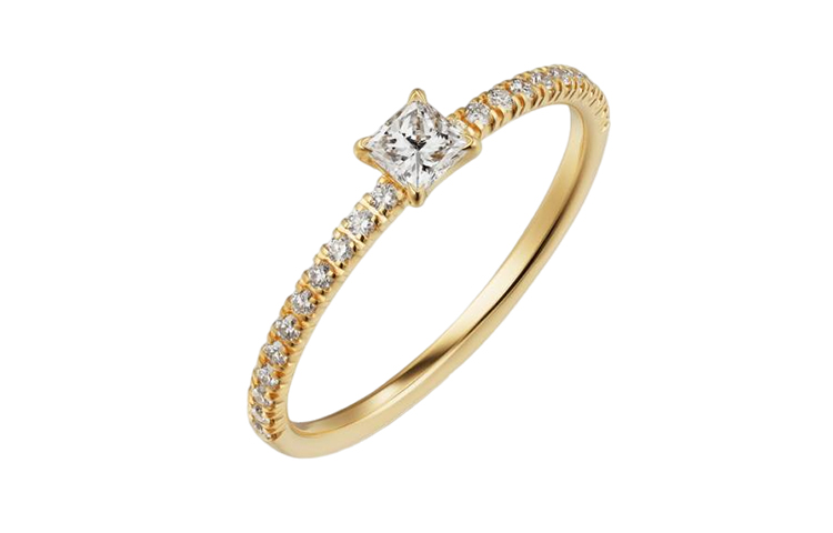 Order (Women) Cartier Etincelle Diamond Ring 18K Gold Round Cut  Gold B4232900