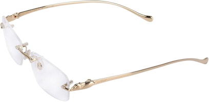 (Women) Cartier Eyewear Classic Panther Series Unisex Square Optical Frame Glasses. CT0061O-002 (Women) Cartier Eyewear Classic Panther Series Unisex Square Optical Frame Glasses. CT0061O-002