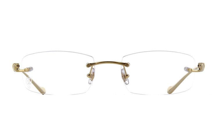 Order (W) Cartier 眼鏡經典獵豹系列中性方框光學眼鏡 CT0061O-002