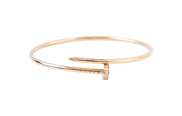 (Women) Cartier Juste Un Clou 18K Rose Gold Bracelet for Women - Elegant Punk Style B6065817