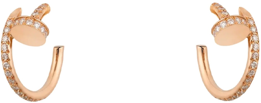(W) 卡地亞 Juste Un Clou 18K玫瑰金鑽石耳環 女款 B8301429 Order (W) 卡地亞 Juste Un Clou 18K玫瑰金鑽石耳環 女款 B8301429