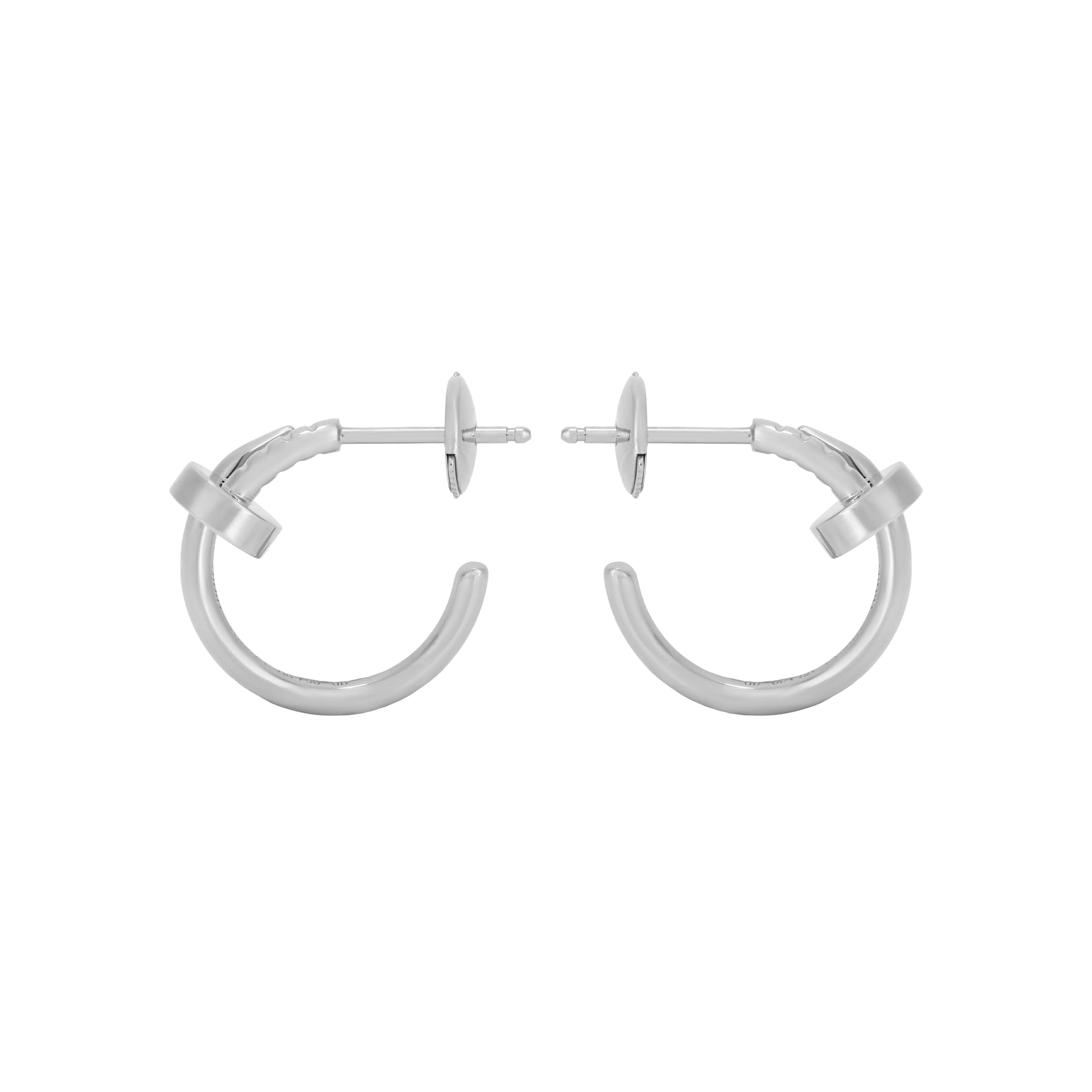 (Women) Cartier Juste Un Clou 18K White Gold Earrings for Women B8301236