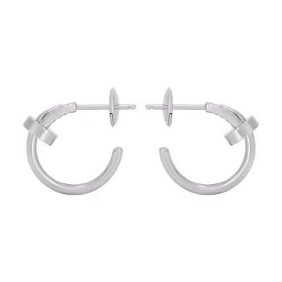 (Women) Cartier Juste Un Clou 18K White Gold Earrings for Women B8301236
