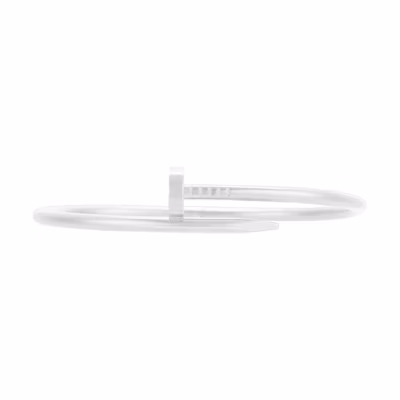(Women) Cartier Juste Un Clou 18K White Gold Nail Bracelet for Women - No Diamonds. B6048317