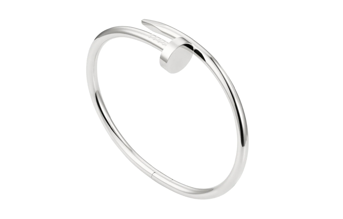 Purchase (W) 卡地亞Juste Un Clou 18K白金無鑽女士釘子手鐲 B6048317