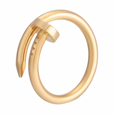 (Women) Cartier Juste Un Clou Adjustable Ring 1.8mm Slim 18K Gold Women. B4225900