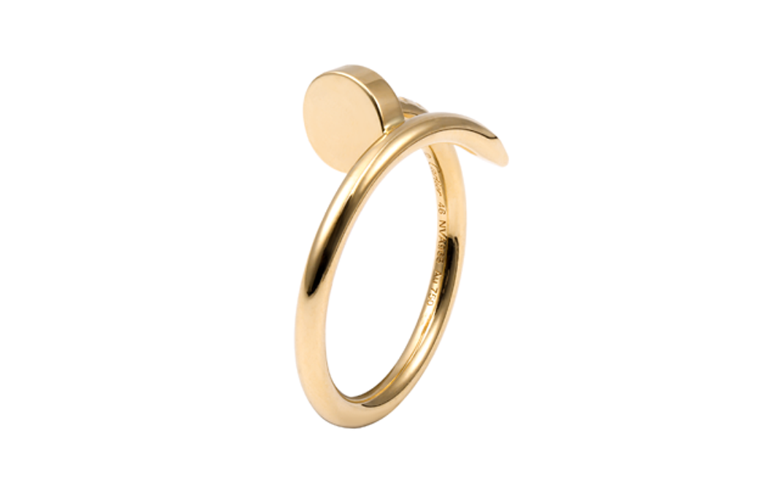 Cheap (Women) Cartier Juste Un Clou Adjustable Ring 1.8mm Slim 18K Gold Women. B4225900