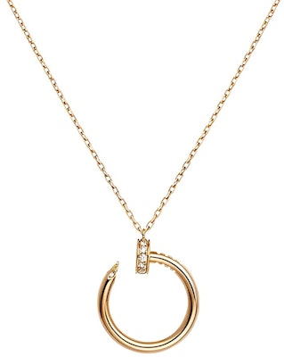 (W) 까르띠에 저스트 앵 끌루 다이아몬드 18K 로즈 골드 여성 목걸이 로즈 골드. B7224513 Shop (W) 까르띠에 저스트 앵 끌루 다이아몬드 18K 로즈 골드 여성 목걸이 로즈 골드. B7224513