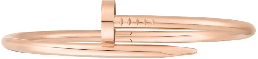 Lookbook (Women) Cartier Juste Un Clou Nail Bracelet 18K Rose Gold Jewelry. B6048117