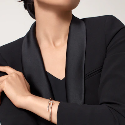 (W) Cartier Juste Un Clou 18K玫瑰金釘子手鐲 首飾 B6048117 Sizing (W) Cartier Juste Un Clou 18K玫瑰金釘子手鐲 首飾 B6048117