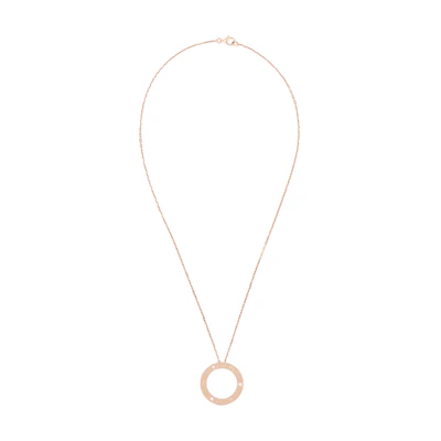 (Women) Cartier LOVE 18K Rose Gold Necklace for Women - Elegant and Premium Jewelry. B7014700
