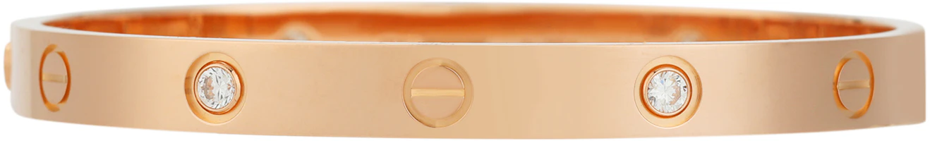 (Women) Cartier LOVE Diamond Logo 18K Rose Gold Bracelet for Women Rose Gold. CRB6069916 (Women) Cartier LOVE Diamond Logo 18K Rose Gold Bracelet for Women Rose Gold. CRB6069916