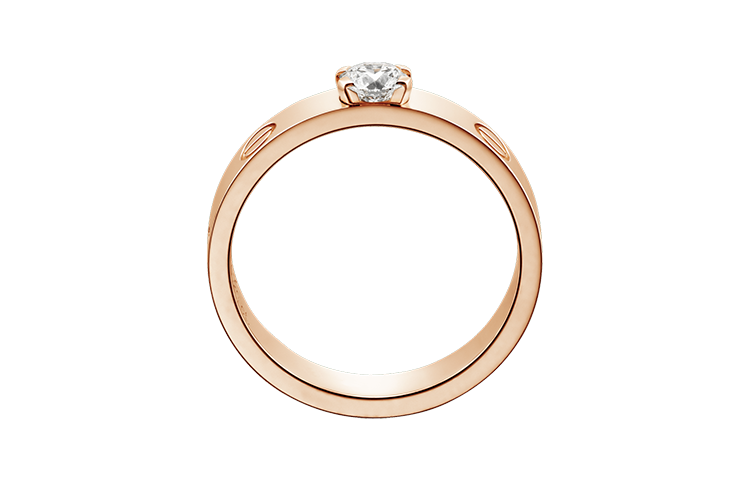 (Women) Cartier LOVE Engagement Ring 18K Rose Gold Diamond  Rose Gold Ring N4250100 圖 3
