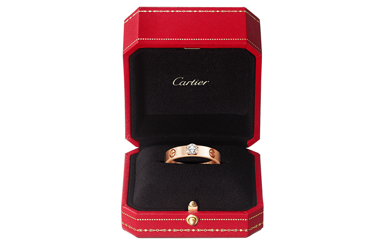 (Women) Cartier LOVE Engagement Ring 18K Rose Gold Diamond  Rose Gold Ring N4250100 圖 5