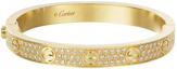 Purchase (W) 卡地亞LOVE全鑽18K金加寬手鐲女款 N6035017