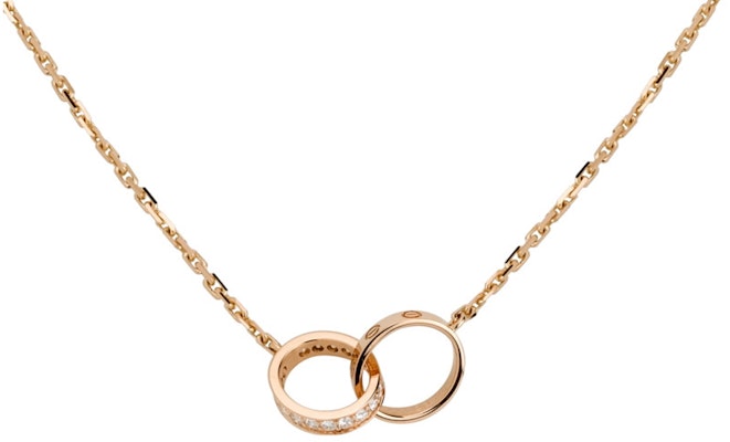(W) 까르띠에 러브 목걸이 18k 로즈 골드 패션 주얼리 B7013900 Shop (W) 까르띠에 러브 목걸이 18k 로즈 골드 패션 주얼리 B7013900