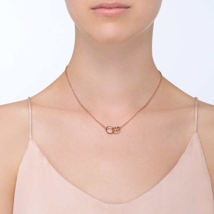 Sizing (W) 까르띠에 러브 여성용 목걸이 로즈 골드 - 우아하고 스타일리시한 디자인. B7212300
