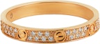 Buy (W) 卡地亞 LOVE 鑽石戒指 18K 玫瑰金 玫瑰金戒指 B42181