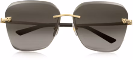 Lookbook (W) Cartier Panthère 金色不規則形女款太陽眼鏡 ESW00372