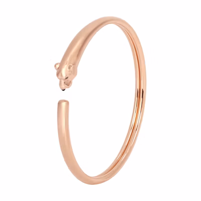 (Women) Cartier Panthère Rose Gold Onyx Tsavorite Bracelet for Women - Rose Gold. B6067317