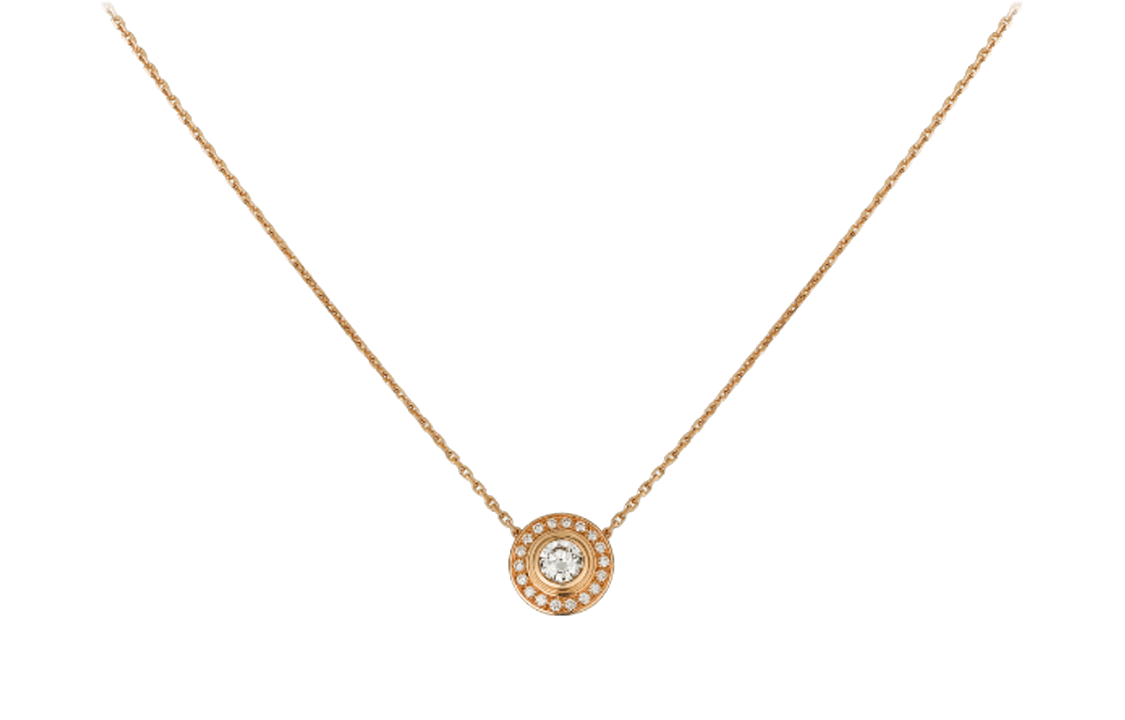 (Women) Cartier Round Diamond Necklace for Women in Rose Gold. N7412200 圖 4