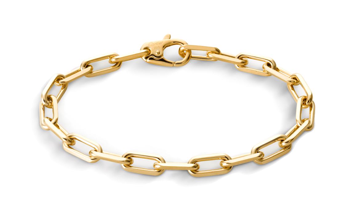 (Women) Cartier Santos De Cartier Letter Cutout Gold Bracelet for Women - Gold. B6021300 圖 2