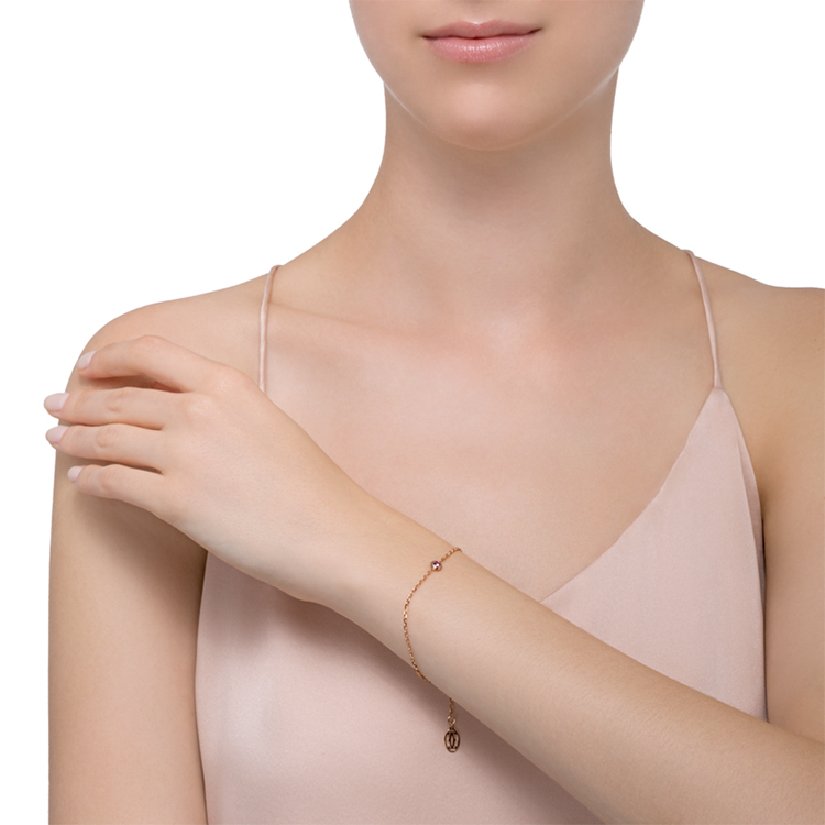 Sizing (W) Cartier Saphirs Légers 粉色18K金手鏈 女款 B6037300