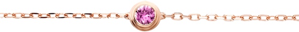 Cheap (W) Cartier Saphirs Légers 粉色18K金手鏈 女款 B6037300