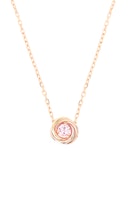 (Women) Cartier Trinity 18K Gold Necklace in White Gold, Rose Gold, and Yellow Gold. B7225000 (Women) Cartier Trinity 18K Gold Necklace in White Gold, Rose Gold, and Yellow Gold. B7225000