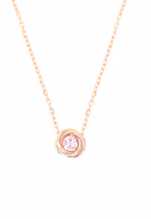 Lookbook (W) Cartier Trinity 18K金項鍊 - 白金/玫瑰金/黃金款式 B7225000