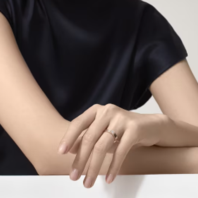 (Women) Cartier Trinity 18K Rose Gold Ring for Women. N4204200 圖 9