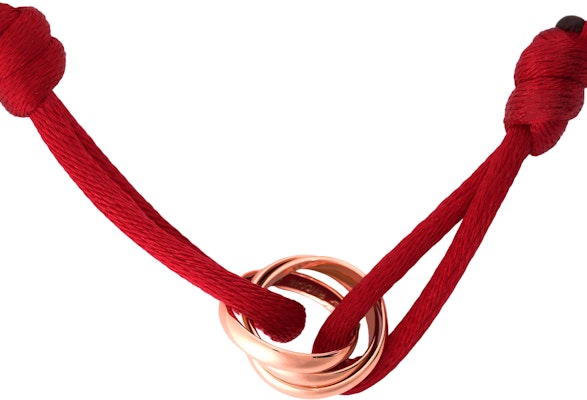 (W) Cartier Trinity 18K玫瑰金繩編手鍊女士款 B6069100 Buy (W) Cartier Trinity 18K玫瑰金繩編手鍊女士款 B6069100