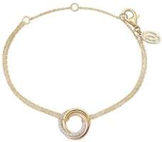 (Women) Cartier Trinity 18K White Gold Diamond Bracelet for Women - Gold. B6069815 (Women) Cartier Trinity 18K White Gold Diamond Bracelet for Women - Gold. B6069815