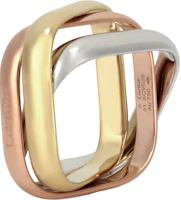 (Women) Cartier Trinity Ring 18K White Gold, Gold, Rose Gold Multicolor. B4240600 (Women) Cartier Trinity Ring 18K White Gold, Gold, Rose Gold Multicolor. B4240600