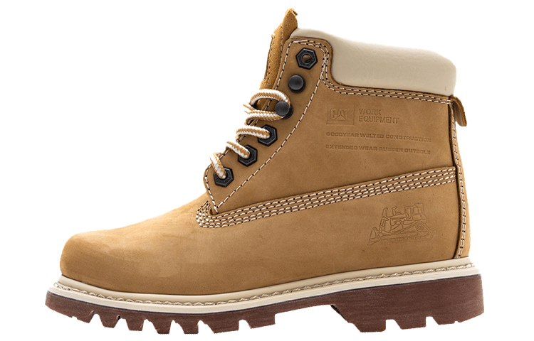 (W) CAT Bruiser High 'Brown Yellow'