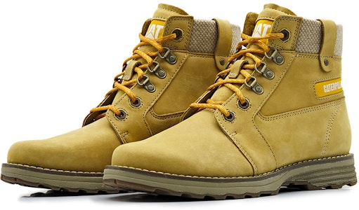 CAT Charli系列 休閒耐磨高筒戶外靴 女款 黃色 Order CAT Charli系列 休閒耐磨高筒戶外靴 女款 黃色