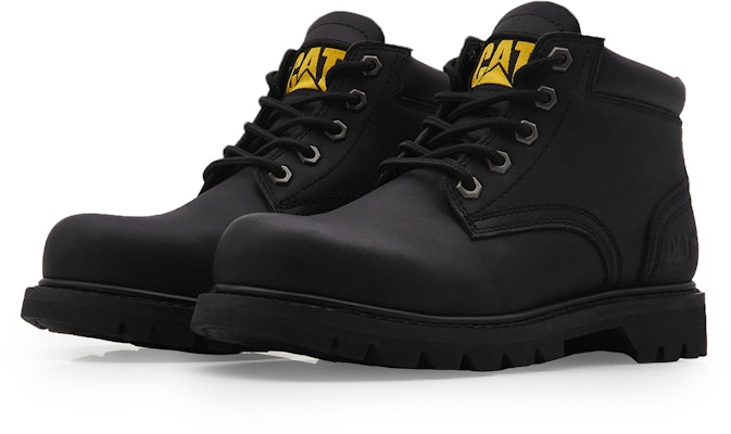 (Women) CAT Double Day WOS B4C 'Splash-proof Colorful Classic Leather Work Boot in Yellow and Black' P312091M3EDC09 Order (Women) CAT Double Day WOS B4C 'Splash-proof Colorful Classic Leather Work Boot in Yellow and Black' P312091M3EDC09