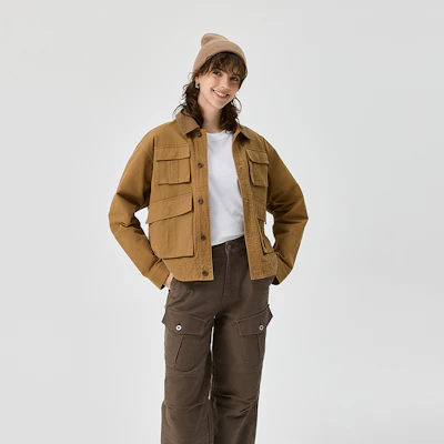 (W) Chaqueta Casual CAT FW24 Retro Workwear Confort en Caqui Oscuro. CN3JAU4W121 Cheap (W) Chaqueta Casual CAT FW24 Retro Workwear Confort en Caqui Oscuro. CN3JAU4W121