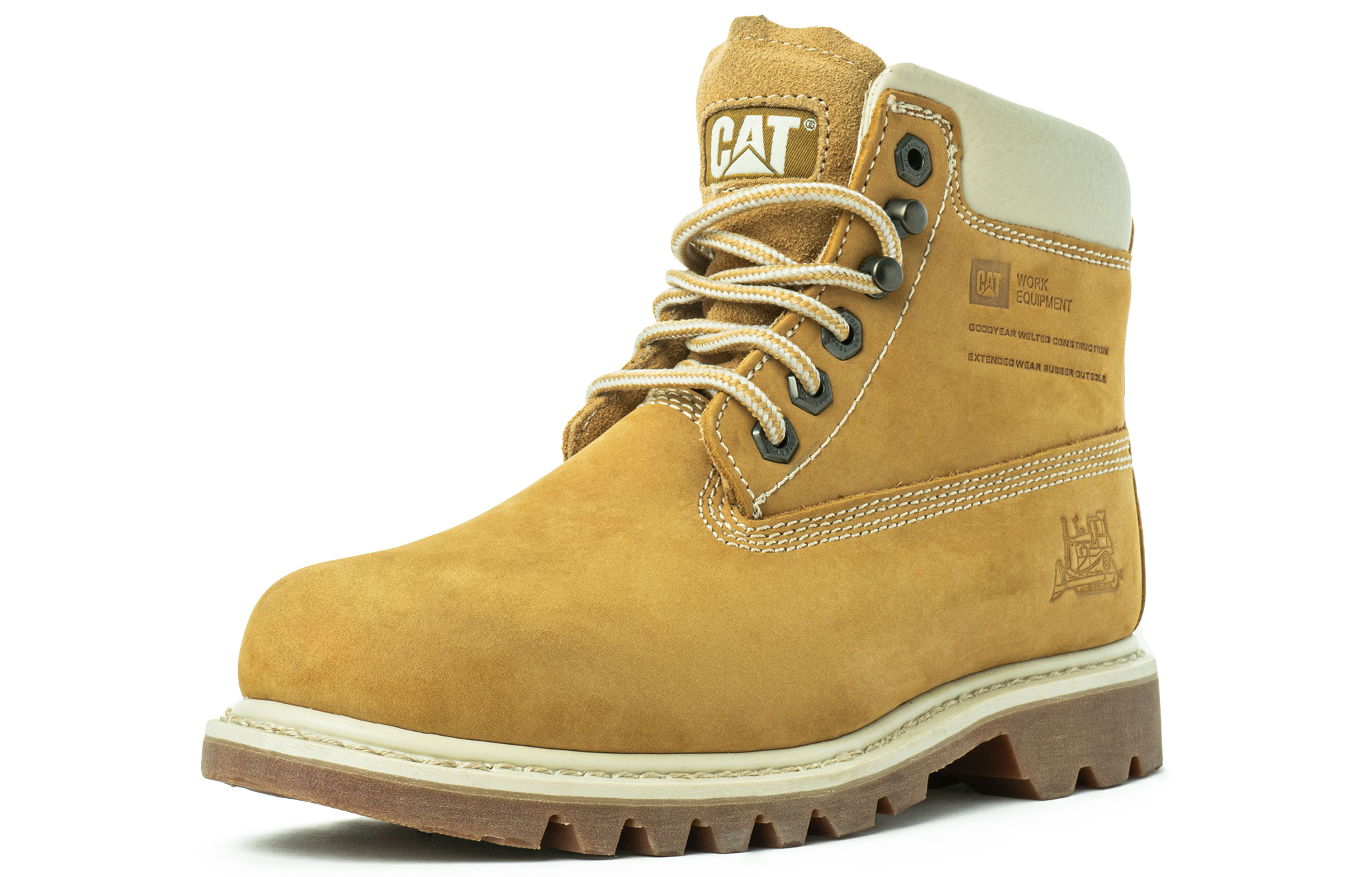 Order (Women) CAT High-Top Outdoor Martin Boots 'Yellow' P309599J3EDC25