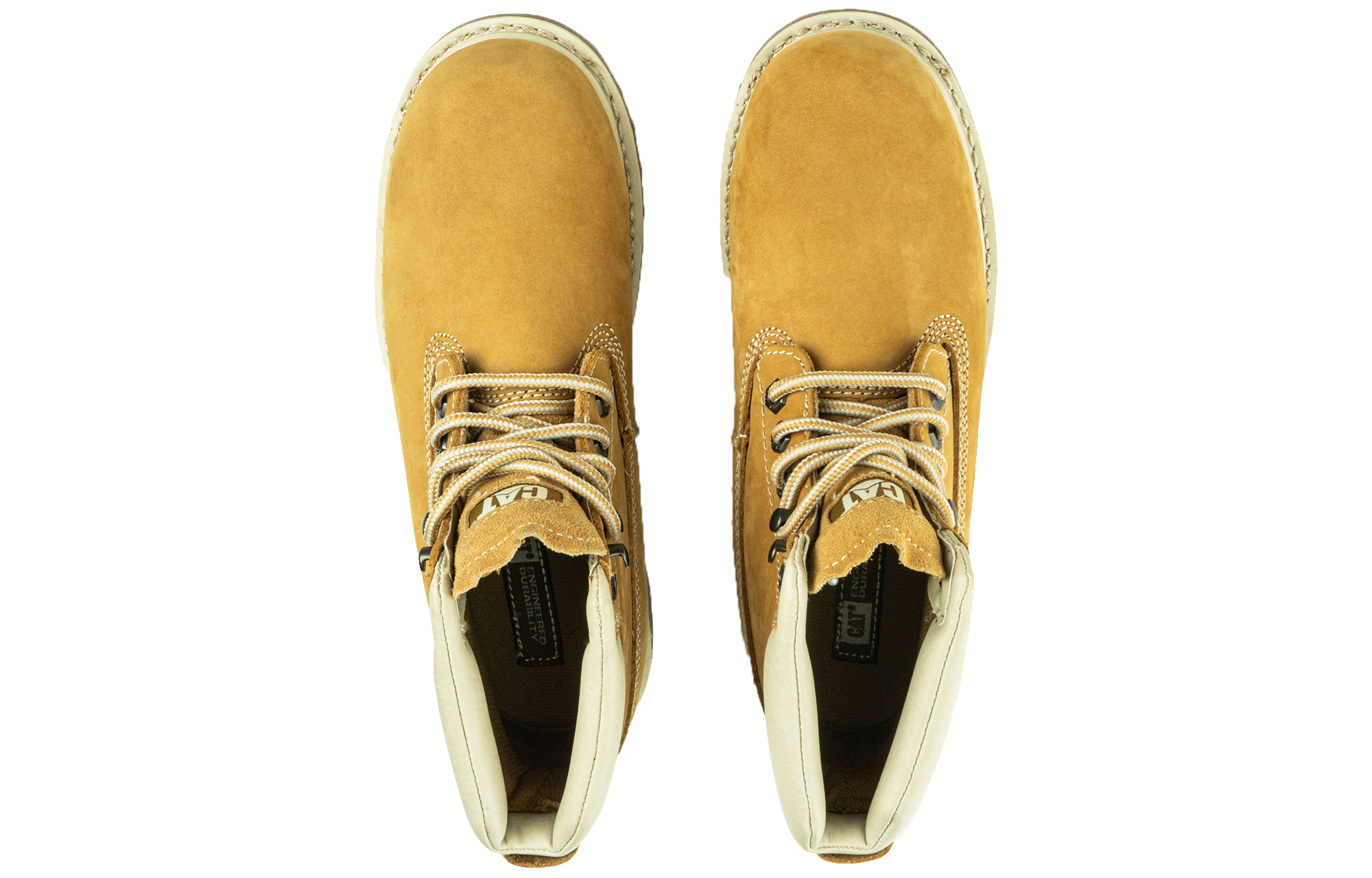 Lookbook (Women) CAT High-Top Outdoor Martin Boots 'Yellow' P309599J3EDC25