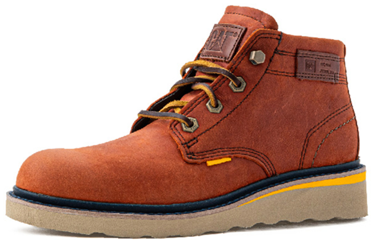 (W) CAT Jacks Mid 'Brown Red' 圖 2