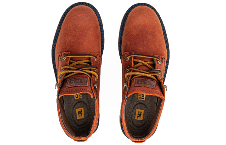 (W) CAT Jacks Mid 'Brown Red' 圖 3