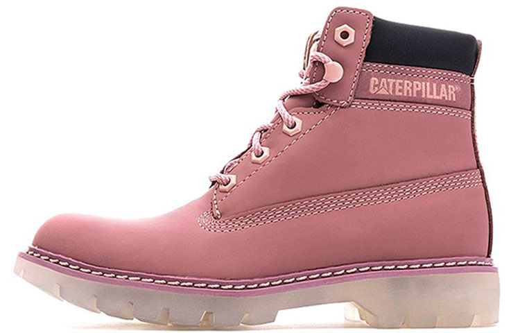 (Women) CAT Lyric 'Pink Work Boot' P310981I3BDC55A