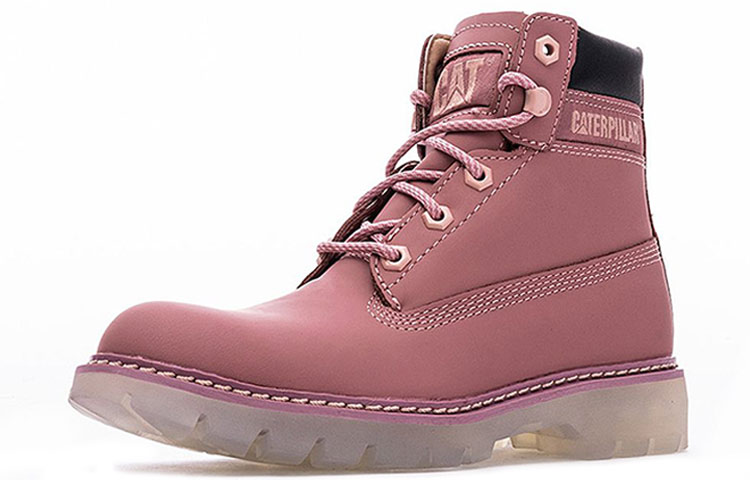 Order (Women) CAT Lyric 'Pink Work Boot' P310981I3BDC55A
